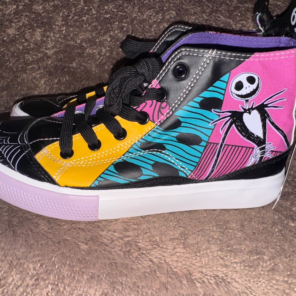 Colorful Nightmare before Christmas  High-Top Sneakers
